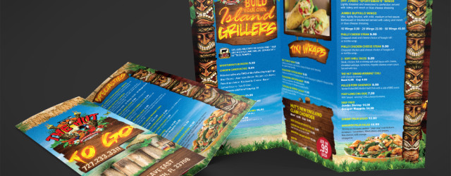 The Hut Bar and Grill Brochure