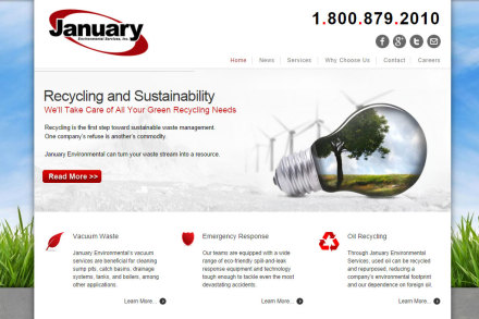 January Environmental Homepage
